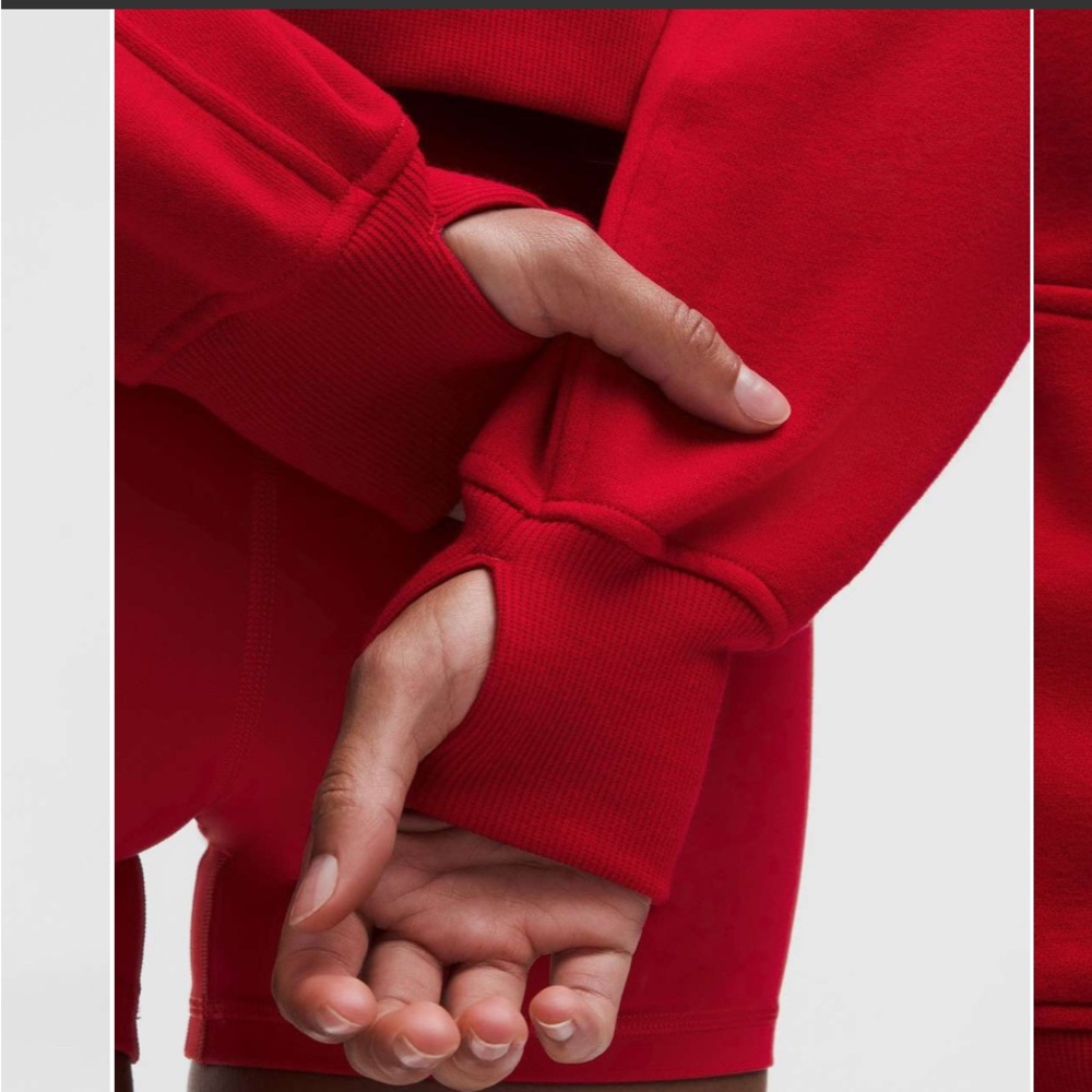 Lululemon Scuba Oversized Full-Zip Hoodie
Dark Red / Gold - Picture 3 of 9